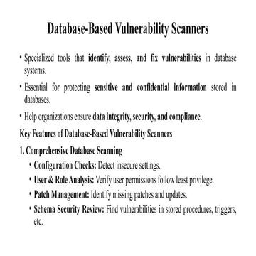 Database-Based Vulnerability Scanners.pptx