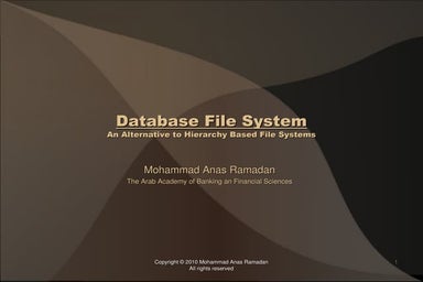 Database File System