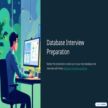 Database Interview Preparation tips and tricks.pptx