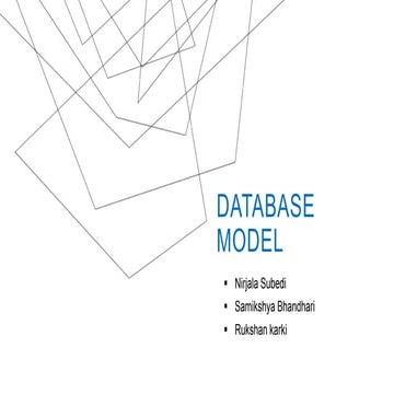 database-model group   presentation.pptx