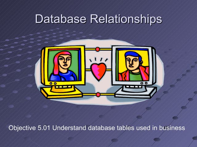 Database Relationships