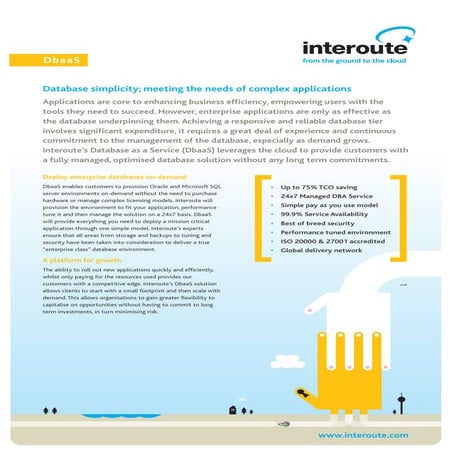 Database as a service