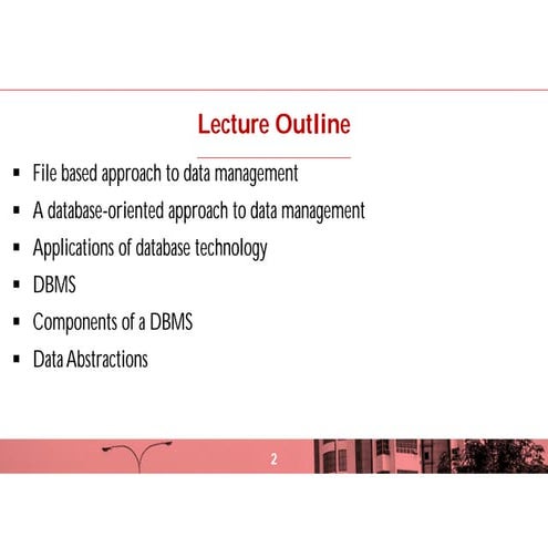 Database systems - Chapter 1 | PPTX