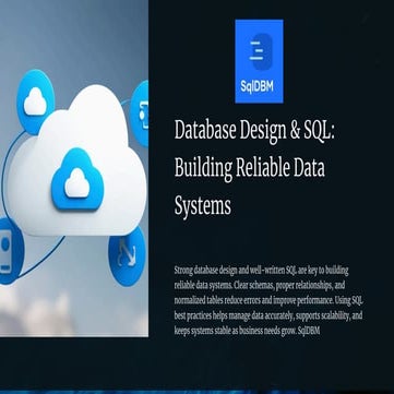 Database Design and SQL Building Data Systems.pdf