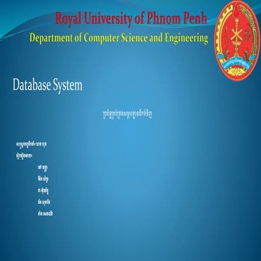 Database management system