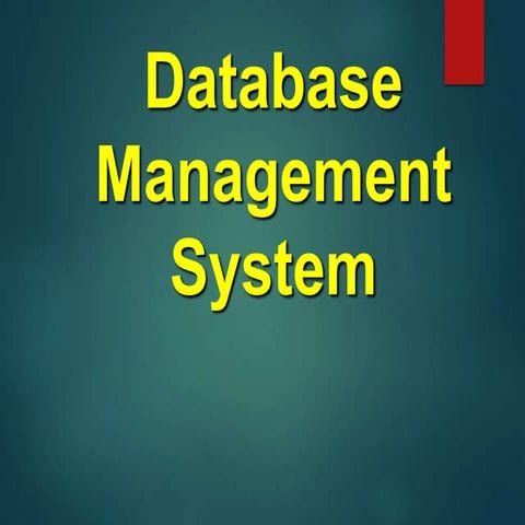 Database Management Systems - CS403 Power Point Slides Lecture 07 (1).ppt