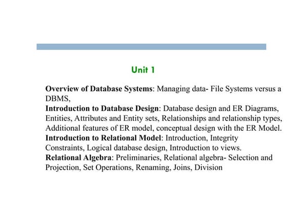 Database Systems Introduction Powerpoint | PPT