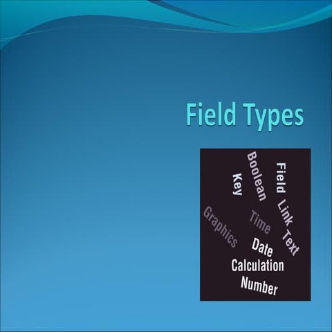 Field Types