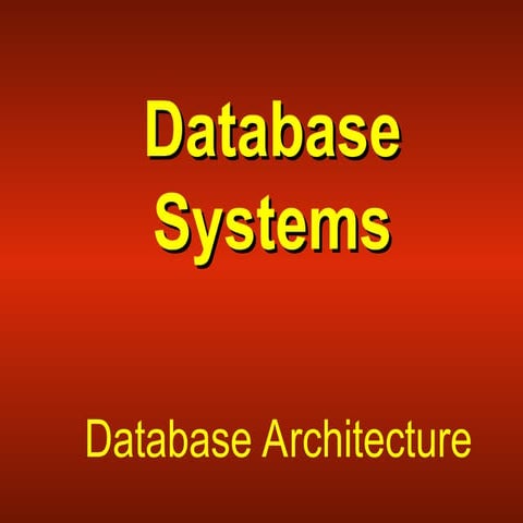 3 Level Architecture | PPTX