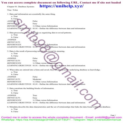 DATABASE SYSTEMS 13TH EDITION BY CORONEL MORRIS CENGAGE 2017 visual data 3