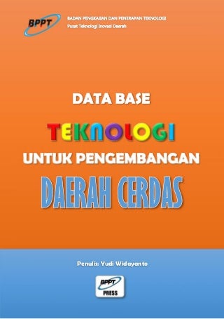 Data base teknologi daerah cerdas 