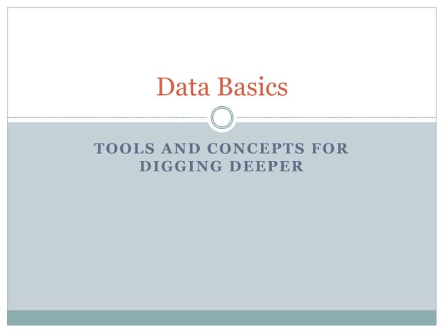 Databasics
