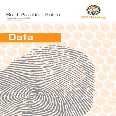 B2B data best practice guide