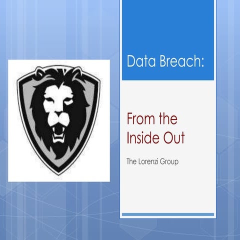 Data Breach from the Inside Out 