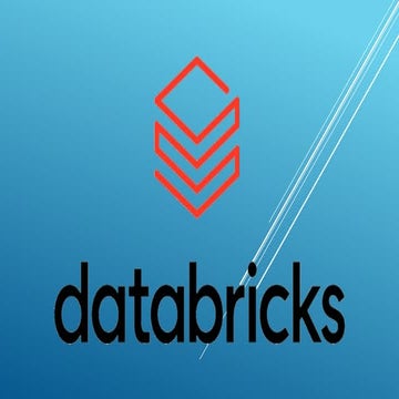 Databricks Curso introductorio sw en la nube