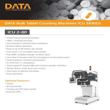 Tabletop DATA Counter U-60B PLUS- Counting Small Parts | PDF