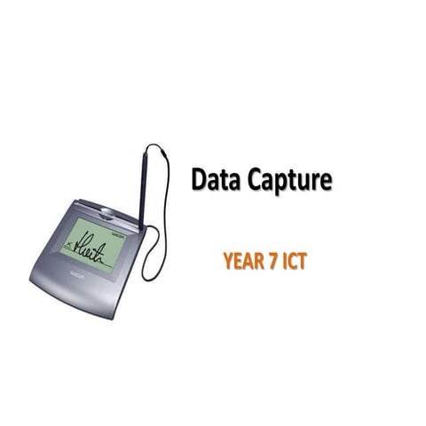 Data capture