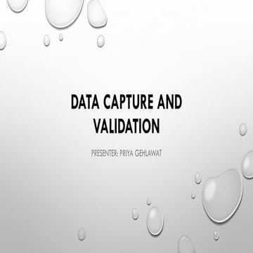 Data Capture And Validation_Katalyst HLS