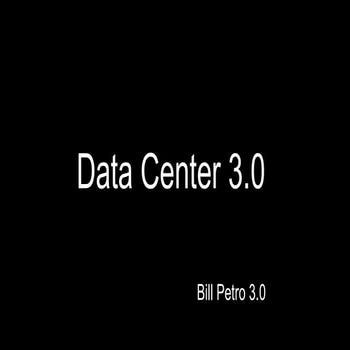 Data Center 3.0 Star Trek