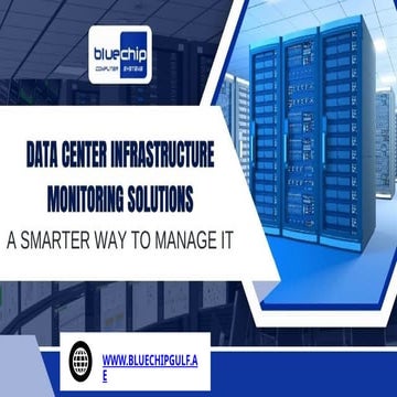 Data Center Infrastructure Monitoring Solutions A Smarter Way to Manage IT.pptx