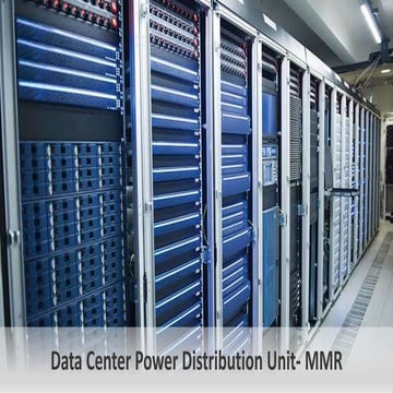 Data Center Power Distribution Unit | PPTX