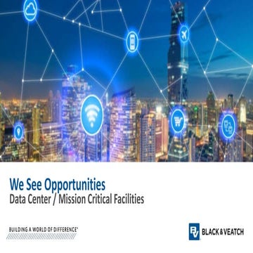 Data Centers and Mission Critical Opportunities