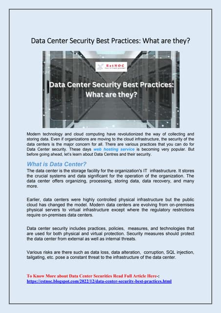 Data Center Services Demystified: The Backbone of Modern Digital ...