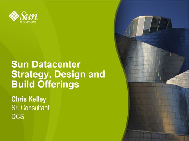 Datacenter Strategy, Design, and Build