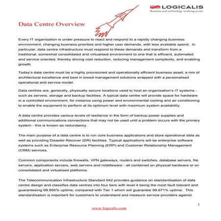 Data Centre Overview
