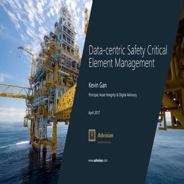 Data-centric Safety Critical Element Management