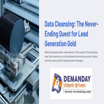 Data Cleansing The Never Ending Quest for Lead Generation.pdf