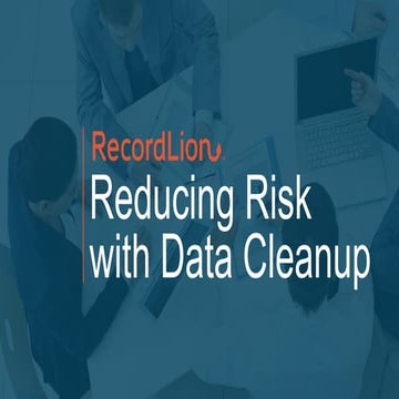 Data Cleanup Presentation - RecordLion