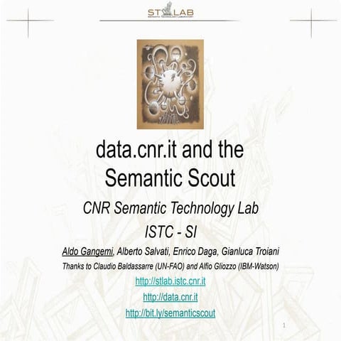 Linked Open data: CNR