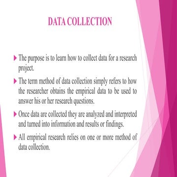 Data collection