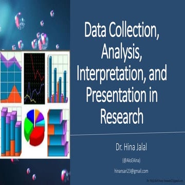 Data collection in research  (Course code-8613)