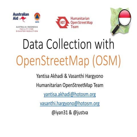 Data Collection with OSM