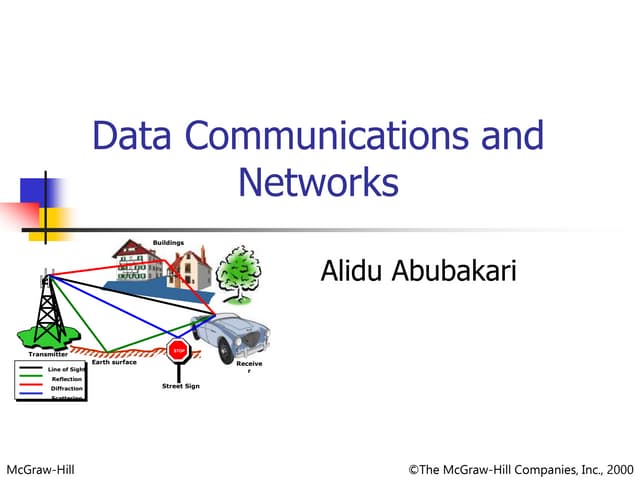 Data Communication and networks note ppt