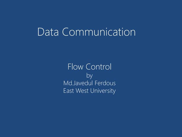 Data communication