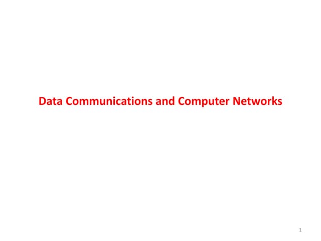 data communication and Network.ppt