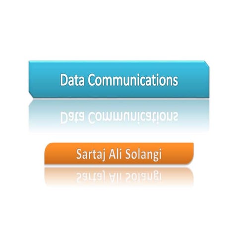 Data communication | PPTX