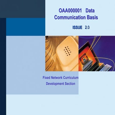 0AA001 Data Communication Basis ISSUE2.0.ppt