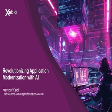 Revolutionizing Application Modernization with AI