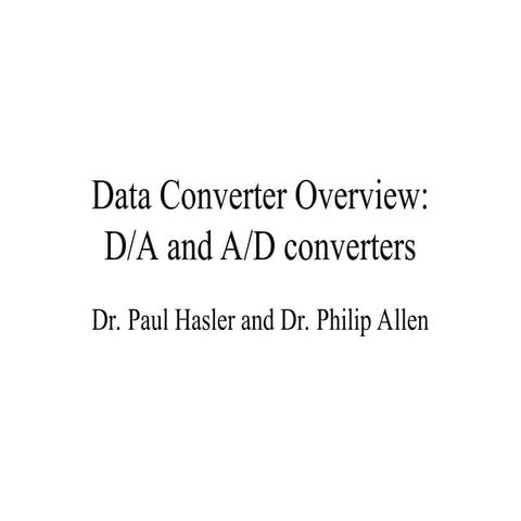 Data_Converter_Overview (1).pptData Converter Overview: D/A and A/D ...