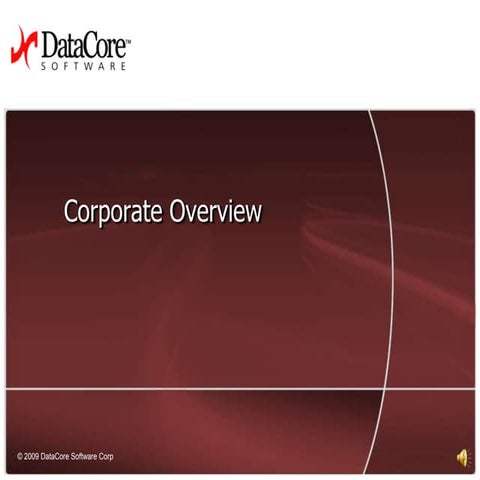 DataCore Corporate Introduction