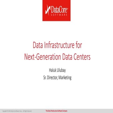 Data core overview - haluk-final