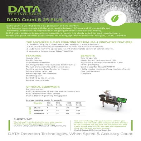 Tabletop DATA Counter U-60B PLUS- Counting Small Parts | PDF