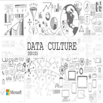 Microsoft Data Culture Series -  Keynote - 27th November 2014