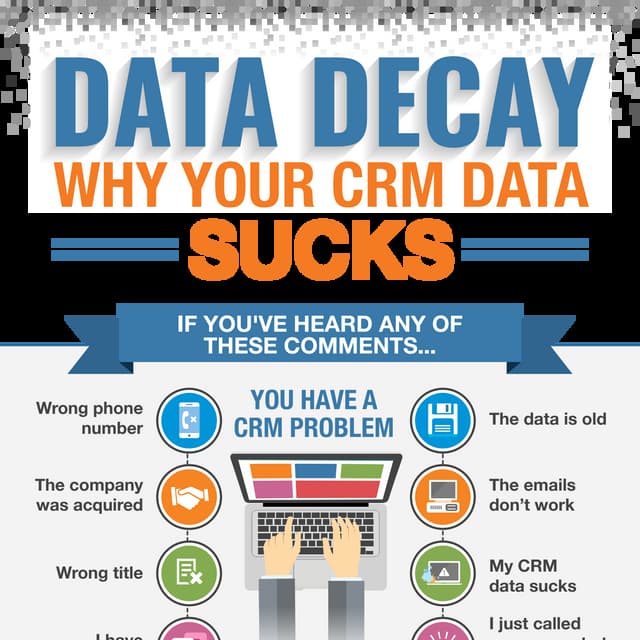 Data Decay: Why Your CRM Data SUCKS