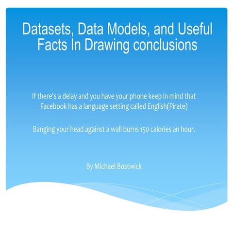 Data Models And Details About Open Data