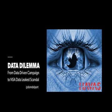 The #BigData Dilemna 